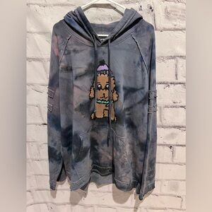 Tie Dye Dog Hoodie